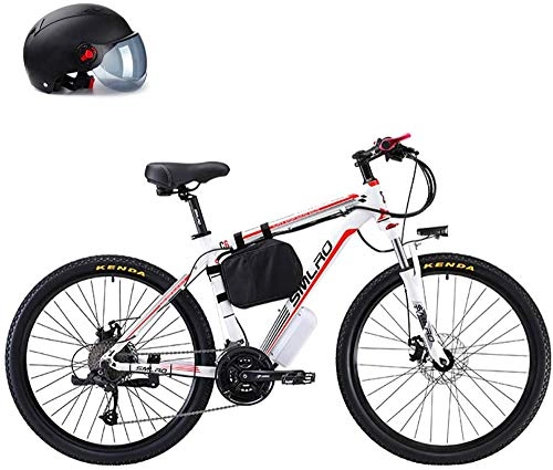 Electric Bike : Electric Bike Electric Mountain Bike 26" 500W Foldaway / Carbon Steel Material City Electric Bike Assisted Electric Bicycle Sport Mountain Bicycle with 48V Removable Lithium Battery for the jungle trail