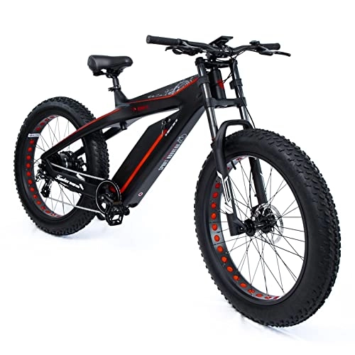 Electric Bike : Electric bike Electric Mountain Bike 26" Electric Bike for Adults 750W Ebike 28 Mph Adult Electric Bicycles Electric Mountain Bike, 48V / 13AH Removable Lithium Battery ( Color : 48V , Size : 750W )