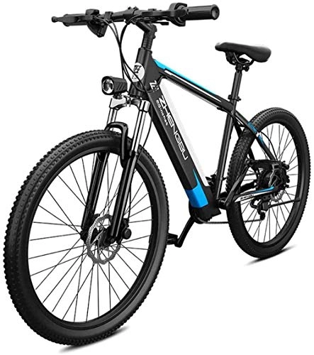 Electric Bike : Electric Bike Electric Mountain Bike 26'' Electric Mountain Bike 48V 400W Removable Large Capacity Lithium-Ion Battery, Ebikes 27 Speed Gear Three Working Modes for the jungle trails, the snow, the be