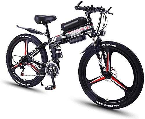 Electric Bike : Electric Bike Electric Mountain Bike 26" Electric Trekking / Touring Bike, 21-Speed Electric Bicycle with 36V / 13Ah Removable Lithium-Ion Battery, Dual Disc Brakes, Electric Trekking Bike for Touring, Bl