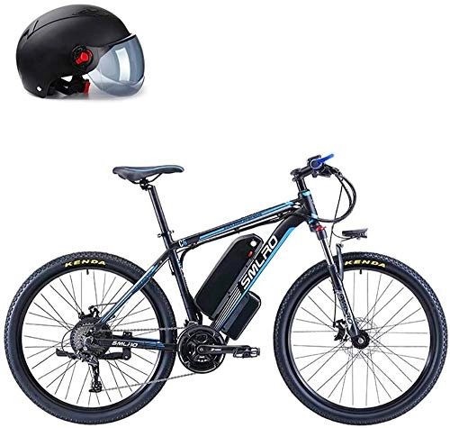 Electric Bike : Electric Bike Electric Mountain Bike 26'' Folding Electric Mountain Bike with Removable 48V Lithium-Ion Battery 500W Motor Electric Bike E-Bike 27 Speed Gear And Three Working Modes, 16A for the jungle