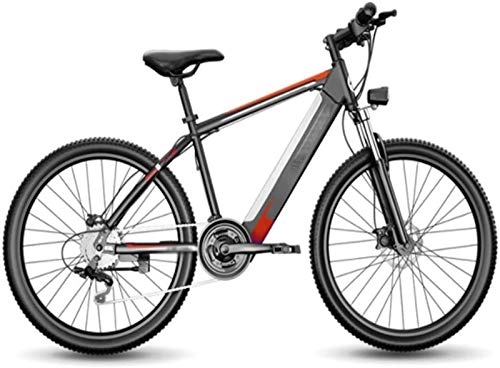Electric Bike : Electric Bike Electric Mountain Bike 26 inch Electric Bikes Bikes, 48V 10A lithium Mountain Bicycle 400W permanent magnet brushless Bike 3 working modes for the jungle trails, the snow, the beach, the