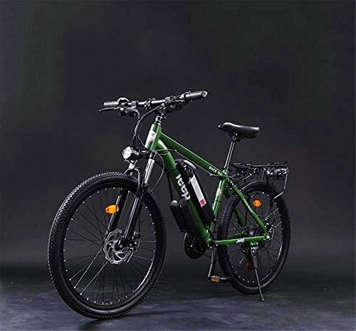 Electric Bike : Electric Bike Electric Mountain Bike Adult 26 Inch Electric Mountain Bike, 36V Lithium Battery Aluminum Alloy Electric Bicycle, LCD Display Anti-Theft Device for the jungle trails, the snow, the beach
