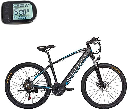 Electric Bike : Electric Bike Electric Mountain Bike Adult 27.5 Inch Electric Mountain Bike, 48V Lithium Battery, Aviation High-Strength Aluminum Alloy Offroad Electric Bicycle, 21 Speed for the jungle trails, the sn