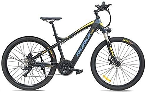 Electric Bike : Electric Bike Electric Mountain Bike Adult ForElectric Bikes, Aluminum Alloy Ebikes Bicycles all Terrain, 27.5" 48V 17Ah Removable Lithium-Ion Battery Mountain Ebike For Mens for the jungle trails, the
