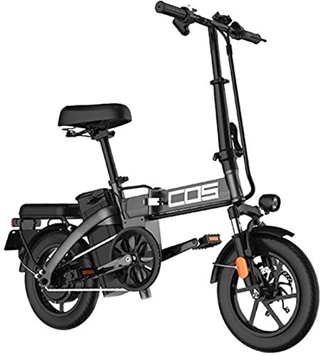 Electric Bike : Electric Bike Electric Mountain Bike Adults Folding Electric Bikes, 14" Electric Bicycle / Commute Ebike With 250W Motor, Removable 48V 18.8Ah Dustproof And Waterproof Lithium Battery，City Commute for t