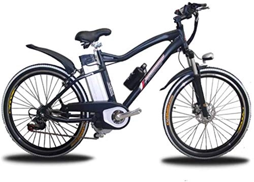 Electric Bike : Electric Bike Electric Mountain Bike Aluminum Alloy Electric Bikes, 26Inch Variable Speed Bicycle LCD Instrument Adult Bike Sports Outdoor Cycling for the jungle trails, the snow, the beach, the hi