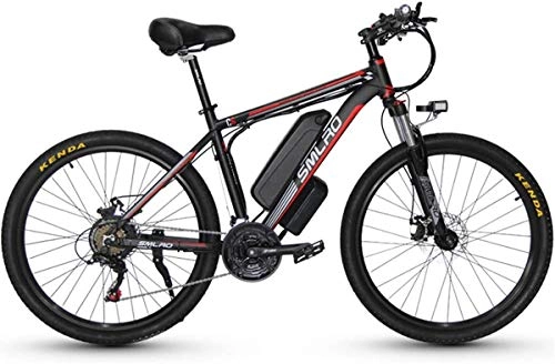 Electric Bike : Electric Bike Electric Mountain Bike Electric Bike for Adult 26" Mountain Electric Bicycle Ebike 48V 10 / 15AH Removable Lithium Battery 350W Powerful Motor, 27 Speed And 3 Working Modes for the jungle