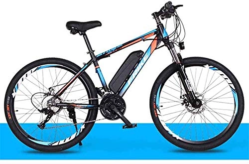 Electric Bike : Electric Bike Electric Mountain Bike Electric Bike for Adults 26 in Electric Bicycle with 250W Motor 36V 8Ah Battery 21 Speed Double Disc Brake E-Bike with Multi-Function Smart Meter Maximum Speed 35K