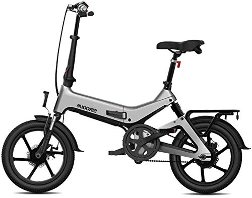 Electric Bike : Electric Bike Electric Mountain Bike Electric Bike For Adults Folding E Bikes E-bike100km Mileage 7.8Ah Lithium-Ion Batter 3 Riding Modes 250W Max Speed 25km / h for the jungle trails, the snow, the bea
