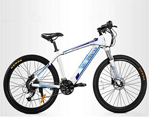 Electric Bike : Electric Bike Electric Mountain Bike Electric Bikes Bicycle 26 Inch Tires, Variable Speed Mountain Bikes 27 Speed Suspension Fork Bike Outdoor Cycling for the jungle trails, the snow, the beach, the hi