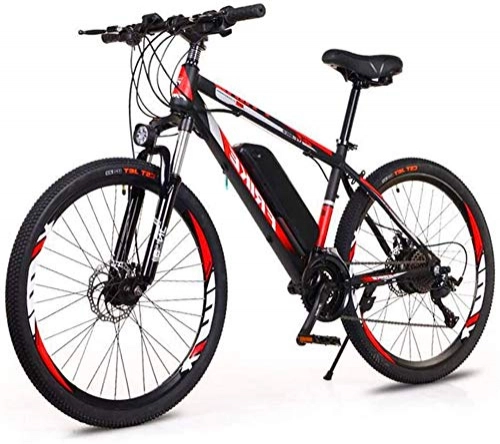 Electric Bike : Electric Bike Electric Mountain Bike Electric Bikes for Adult, 250W Ebikes 26" Bicycles All Terrain, 36V 10Ah Removable Lithium Ion Battery Mountain Bicycle for Men Women for the jungle trails, the sn