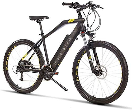 Electric Bike : Electric Bike Electric Mountain Bike Electric Bikes for Adult & Teens, Magnesium Alloy Ebikes Bicycles All Terrain, 27.5" 48V 400W 13Ah Removable Lithium-Ion Battery Mountain Ebike for Mens for the ju
