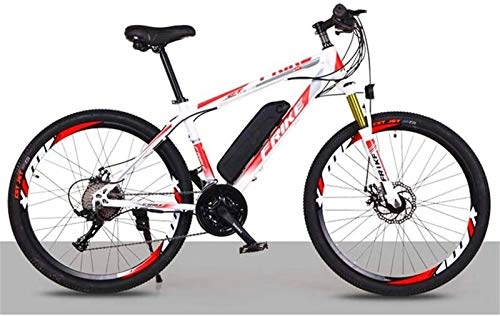 Electric Bike : Electric Bike Electric Mountain Bike Electric Mountain Bike for Adults, 250W Ebike 26" Bicycles All Terrain Shockproof, 36V 10Ah Removable Lithium-Ion Battery Mountain Bicycle for Men Women for the ju