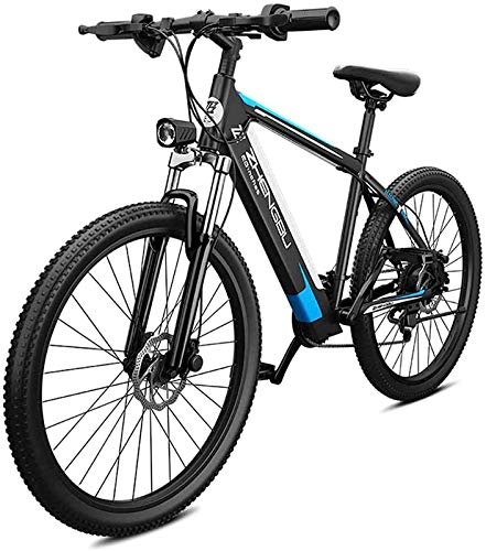 Electric Bike : Electric Bike Electric Mountain Bike Electric Snow Bike, 26'' Electric Mountain Bike 48V 400W Removable Large Capacity Lithium-Ion Battery, Ebikes 27 Speed Gear Three Working Modes Lithium Battery Bea