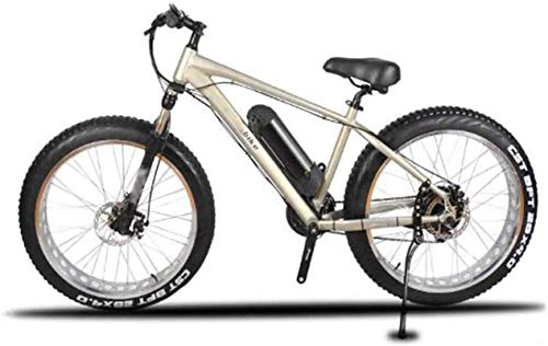 Electric Bike : Electric Bike Electric Mountain Bike Electric Snow Bike, Electric Bikes Bicycle, 26 inch Wheel diameter 350W Adult Bikes 21 speed Sports Outdoor Cycling Lithium Battery Beach Cruiser for Adults Mounta