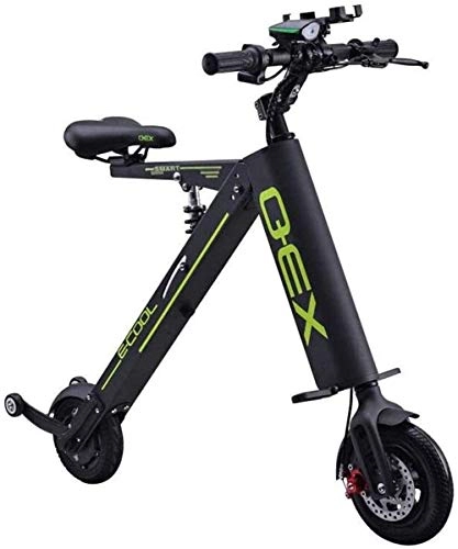 Electric Bike : Electric Bike Electric Mountain Bike Fast Electric Bikes for Adults Foldable Electric Bike Bicycle Adult Maximum Speed 20km / h 20KM Long Range with LCD-display Two-Wheeled Battery Car for the jungle tr