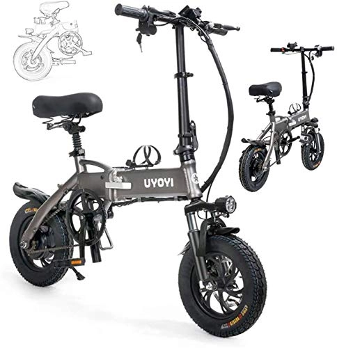 Electric Bike : Electric Bike Electric Mountain Bike Folding E-Bike Electric Bike 250W Aluminum Electric Bicycle, Adjustable Lightweight Magnesium Alloy Frame Foldable Variable Speed E-Bike with LCD Screen, for Adult