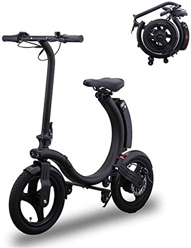 Electric Bike : Electric Bike Electric Mountain Bike Folding Electric Bicycle Foldable Ebike City Electric Bike with 250W Rear Hub Motor And 36V Adult Mountain Bicycle Foldable Snow Electric Bicycle Beach Cruiser for