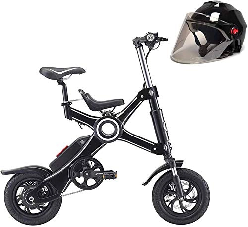 Electric Bike : Electric Bike Electric Mountain Bike Folding Electric Bike Beach Snow Bicycle Ebike 250W Electric Electric Mountain Bicycles, Parent-Child Electric Bicycle Aluminum Alloy Frame, Black for the jungle tr