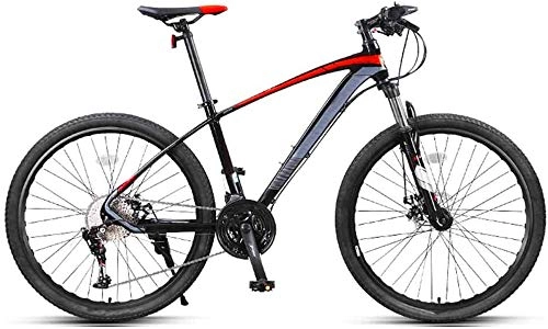 Electric Bike : Electric Bike Electric Mountain Bike Mountain Bikes Bicycle Full Suspension MTB for Men / Women, Front Suspension, 33-Speed, 27.5-Inch Wheels, Mechanical Disc Brakes for the jungle trails, the snow, the
