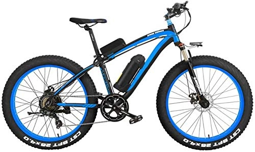 Electric Bike : Electric Bike Electric Mountain Bike Powerful 1000W Aluminum Alloy Men's Electric Bike with 16A Lithium Battery and LCD Display 7 Speed Electric Mountain Bike Professional Transmission System Brushles