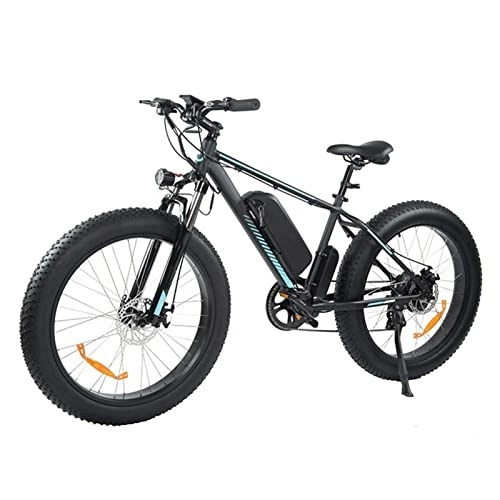 Electric Bike : Electric Bike for Adults 48V 750W 26 Inch Fat Tire Mountain Electric Bicycle Snow Beach Mountain Ebike Throttle & Pedal Assist Ebike