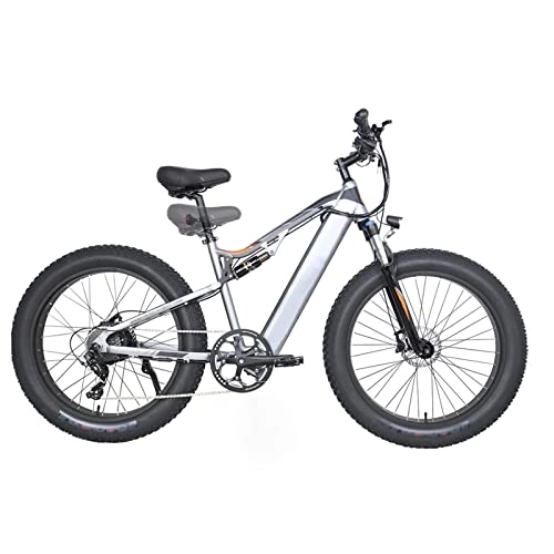 Electric Bike : Electric Bike for Adults 750W Electric Mountain Bicycle 264.0 Fat inch Tire 48V Removable Battery Ebike
