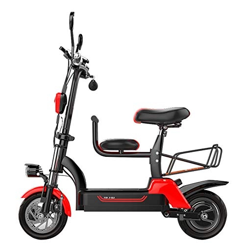 Electric Bike : Electric Bike Scooter 580W Folding E-bike with 48V 20AH Lithium Battery, City Bicycle Max Speed 37 km / h, Cruising Range: 100 km, Load capacity 140Kg