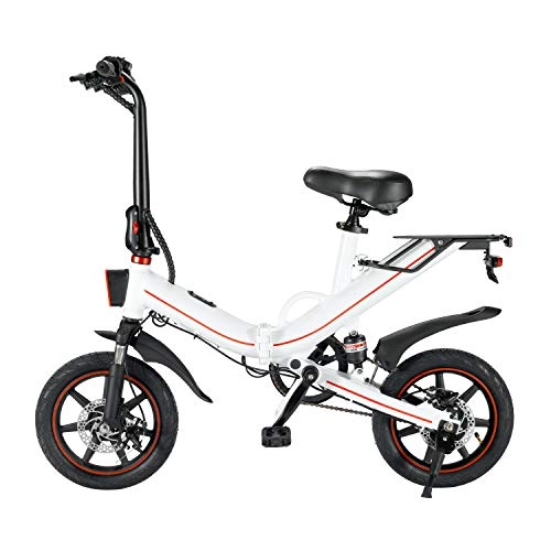 Electric Bike : Electric Bike V5 26 inch Foldable Electric Commuter Bicycle with 250W Brushless Motor 36V 8Ah Lithium Battery 21-speed Gear