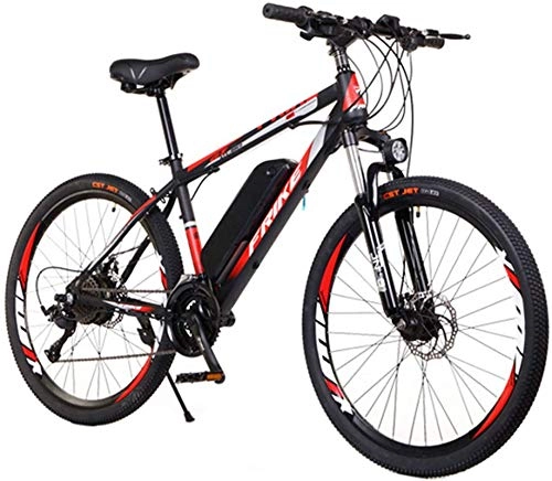 Electric Bike : Electric Bikes, 26" Electric Bike, 250w High Speed City Electric Bicycle With , 36v Removable Lithium Battery, 21 Speed Shock-Absorbing Mountain Bicycle, All Terrains Beach Mountain Snow ebike for Adults,