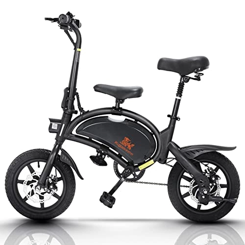 Electric Bike : Electric Bikes Adults, Foldable Electric Bicycle Commute Ebike 14 inch 48V E-bike City Bicycle with Pedal and Removable child seat, B2