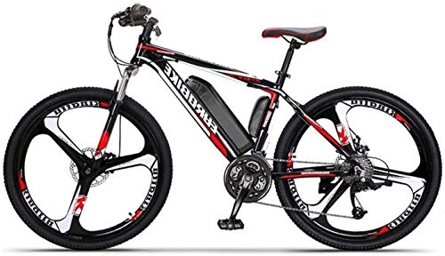 Electric Bike : Electric Bikes, Electric City Bike for Men, Removable 36V 10AH / 14AH Lithium-Ion Battery Pack Integrated, 27-Level Shift Assisted, 110-130Km Driving Range, Dual Disc Brakes Electric Bicycle, E-Bike