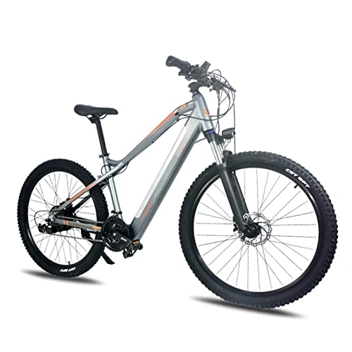 Electric Bike : Electric Bikes for Adults Electric Bike for Adults 500W 27 Speed Electric Mountain Bicycle with Removable 48V 10.5Ah Lithium-Ion Battery 27.52.4 Inch Tire