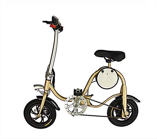 Electric Bike : Electric Bikes For Adults Folding Speed Up To 25Km / H, Removable Lithium Ladies