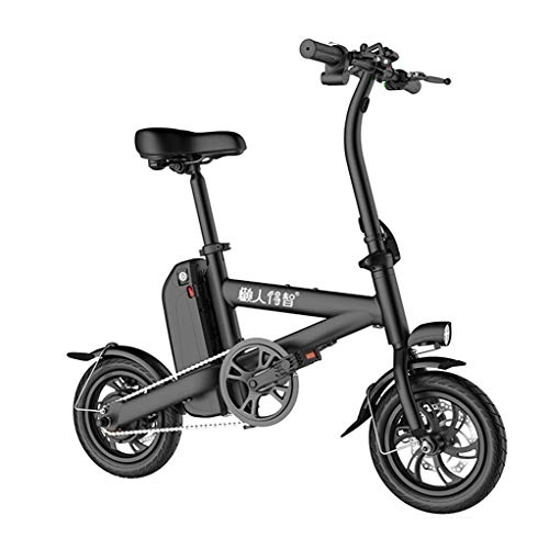 Electric Bike : Electric Bikes Lxn 15 inch with Collapsible Frame, 36V 350W Lithium Battery, Mechanical Disc Brakes, Removable battery, Remote control settings