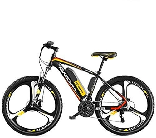 Electric Bike : Electric Ebikes, Electric Bikes For Adult, Mens Mountain Bike, High Steel Carbon Ebikes Bicycles All Terrain, 26" 36V 250W Removable Lithium-Ion Battery Bicycle Ebike