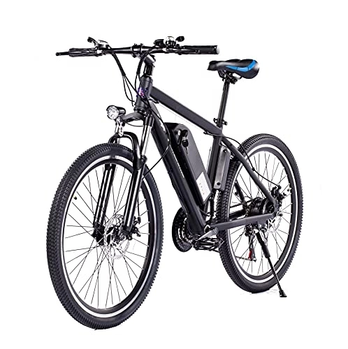 Electric Bike : Electric Mountain Bicycle Electric Bike Adults 26 inch Mountain E-bike 250W Electric Bicycle, 25km / h Adults Ebike with Removable 48V 8.7A Battery, Professional 21 Speed Gears