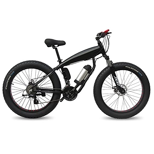 Electric Bike : Electric Mountain Bike 26" Fat Tire E-Bike 250W Motor 25 kph 7-Speed Full Suspension Removable 36V 10Ah Lithium Battery Dual Disc Brake Electric Bicycle for Beach Cruiser