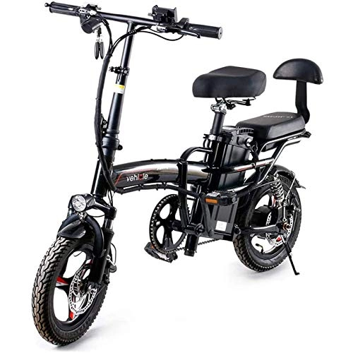 Electric Bike : Electric Mountain Bike, Electric Bicycle Adult Mountain Bike 48v 22ah 400w Motor Max Speed 35km / h3-step Folding 3 Riding Modes Portable Bicycle for Sports Outdoor Cycling Travel Commuting Electric Pow