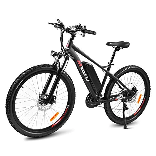 Electric Bike : Electric Mountain Bike, electric bike adult Removable Capacity Lithium-Ion Battery (36V8A 250W), electric bicycle Full Suspension and Shimano 21 Speed Gear, e bike for Adults
