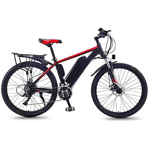 Electric Bike : Electric Mountain Bike, Electric Bike for Adult 26'' Mountain Electric Bicycle Ebike Aluminum Alloy 36v Removable Lithium Battery 250w Powerful Motor 27 Speed Portable Bicycle Suitable for Outdoor Fit