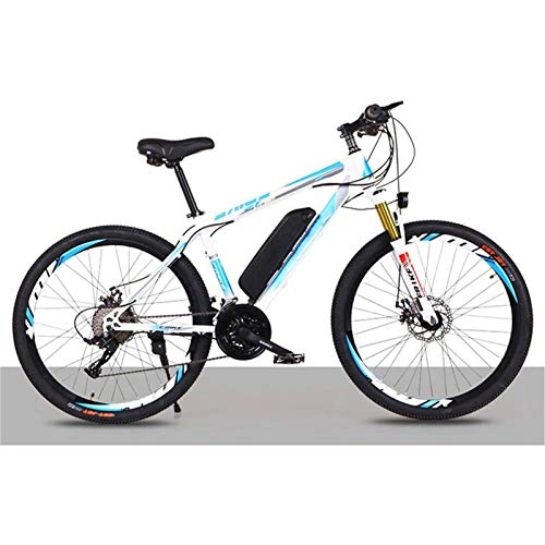 Electric Bike : Electric Mountain Bike, Electric Bike for Adults 26" 250W Electric Bicycle for Man Women High Speed Brushless Gear Motor 21-Speed Gear Speed E-Bike Electric Powerful Bicycle (Color : C)
