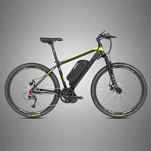 Electric Bike : Electric Mountain Bike, Electric Bikes for Adults 350W 48V 10AH Lithium Battery E5 Aluminum Alloy Frame, E-Bike with 9-Speed Professional Transmission for Outdoor Cycling Work Out Electric Powerful Bi
