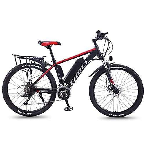 Electric Bike : Electric Mountain Bike, Magnesium Alloy Bicycles All Terrain, 36V 350W Removable Lithium-Ion Battery E-Bike, For Outdoor Cycling Travel Work, Yellow Outdoor Riding