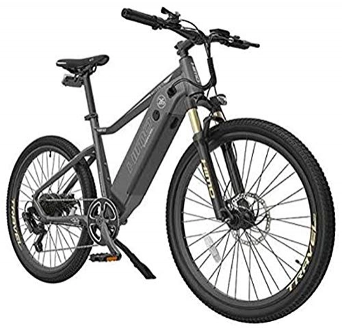 Electric Bike : Electric Snow Bike, 26 Inch Electric Mountain Bike for Adult with 48V 10Ah Lithium Ion Battery / 250W DC Motor, 7S Variable Speed System, Lightweight Aluminum Alloy Frame Lithium Battery Beach Cruiser f