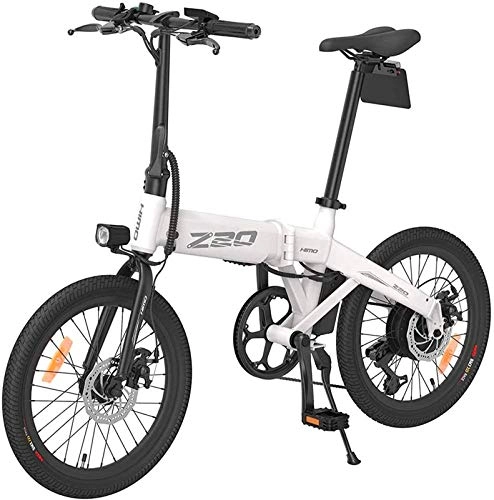 Electric Bike : Electric Snow Bike, 48V 10.4Ah Folding Electric Bikes for Adults Collapsible Aluminum Frame E-Bikes, Dual Disc Brakes Three Modes of Cycling: Pedal, Electric Booster And All Electric Lithium Battery B