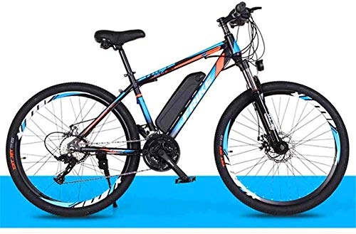 Electric Bike : Electric Snow Bike, Electric Bike for Adults 26 In Electric Bicycle with 250W Motor 36V 8Ah Battery 21 Speed Double Disc Brake E-bike with Multi-Function Smart Meter Maximum Speed 35Km / h Lithium Batte