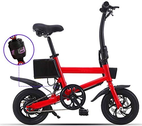 Electric Bike : Electric Snow Bike, Electric Bikes for Adult Alloy Ebikes Bicycles All Terrain 12" 36v 240w 7.8ah Lithium-ion Battery Max Speed 25km / h 3 Riding Modes Max Load 120kg Mountain Ebike for Teens and Adults