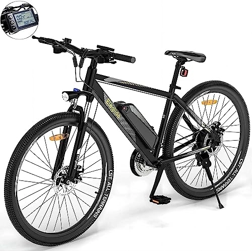 Electric Bike : Eleglide Electric Bike, M1 Plus E Mountain 29'' Bicycle Commute E-bike with 36V 12.5Ah Removable Battery, LCD Display, Dual Disk Brake, Shimano 21 Speed (Eleglide M1 Plus-L)